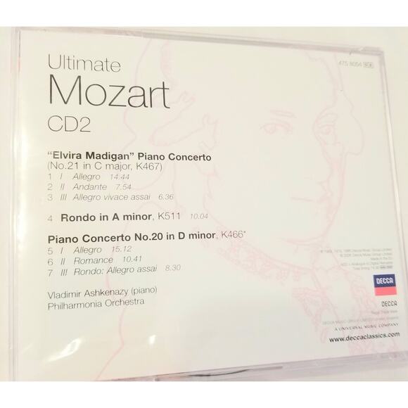 Mozart Ultimate 5CD Set The Essential Masterpieces. 4 are NIB and 1 Like New CD - Picture 6 of 14